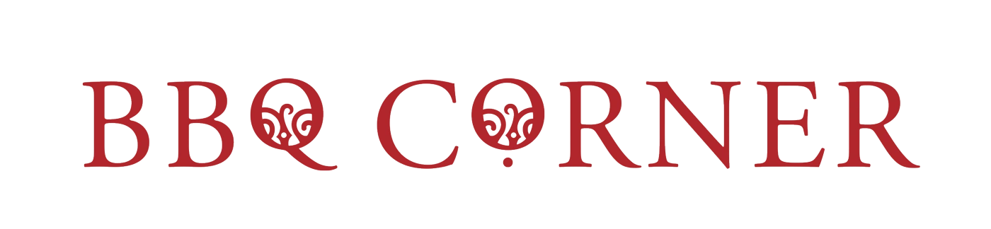 BBQ Corner restaurant logo and identity