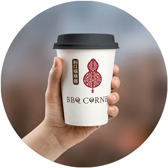 Asian BBQ Corner restaurant branding