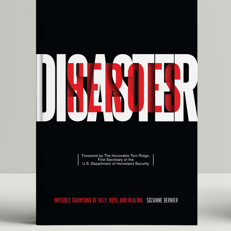 Desaster Hero Book cover design