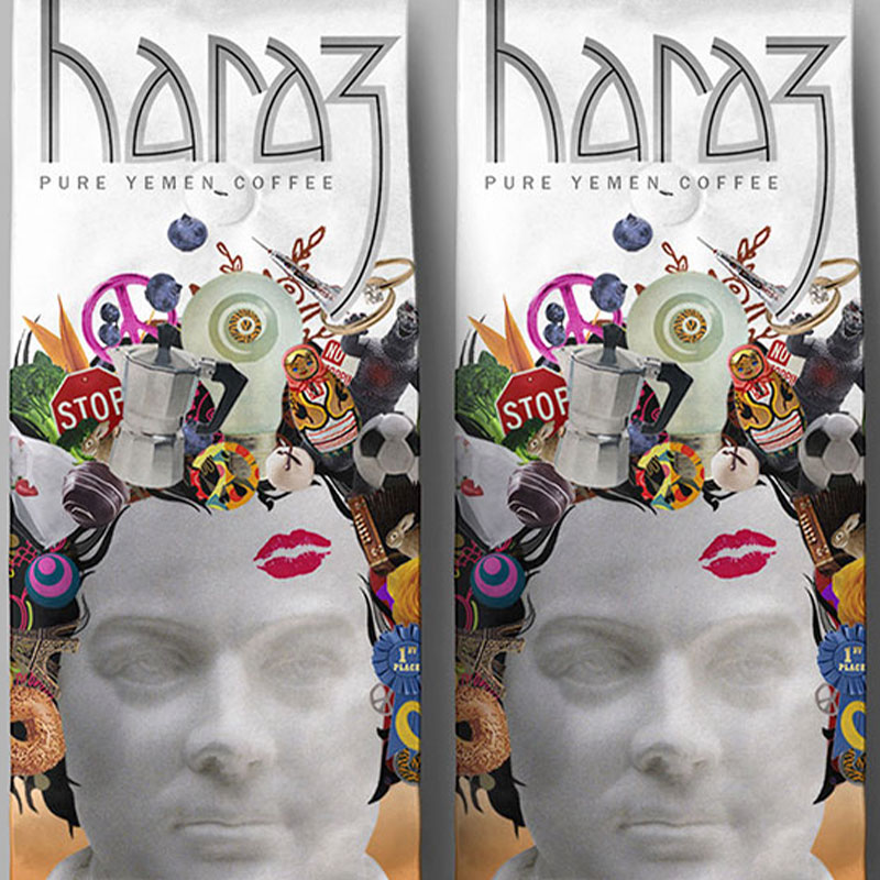Haraz coffee packaging