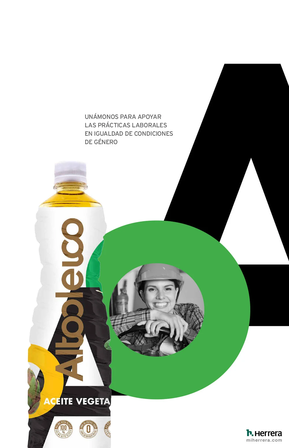 Alto Oleico gender equality press campaign