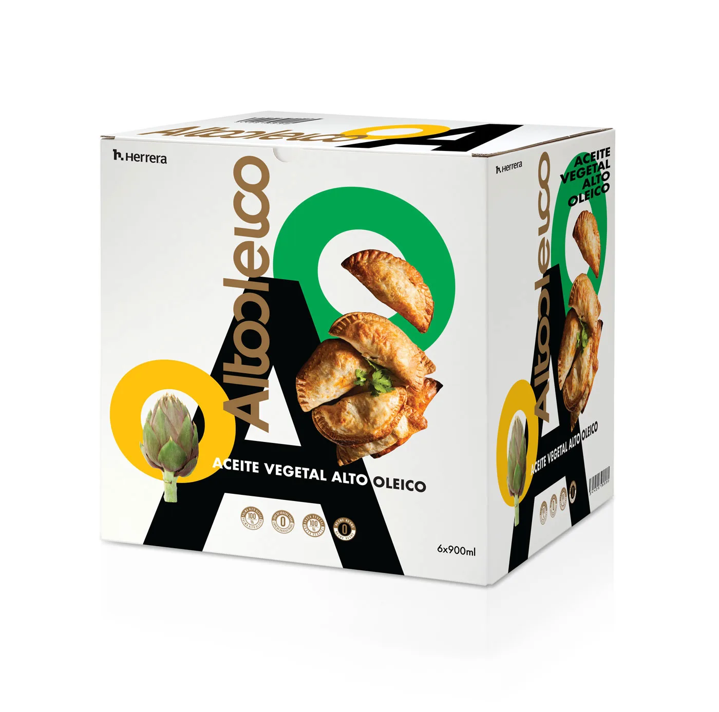 Alto Oleico product box packaging branding