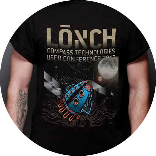 Lonch user conference branding and event design