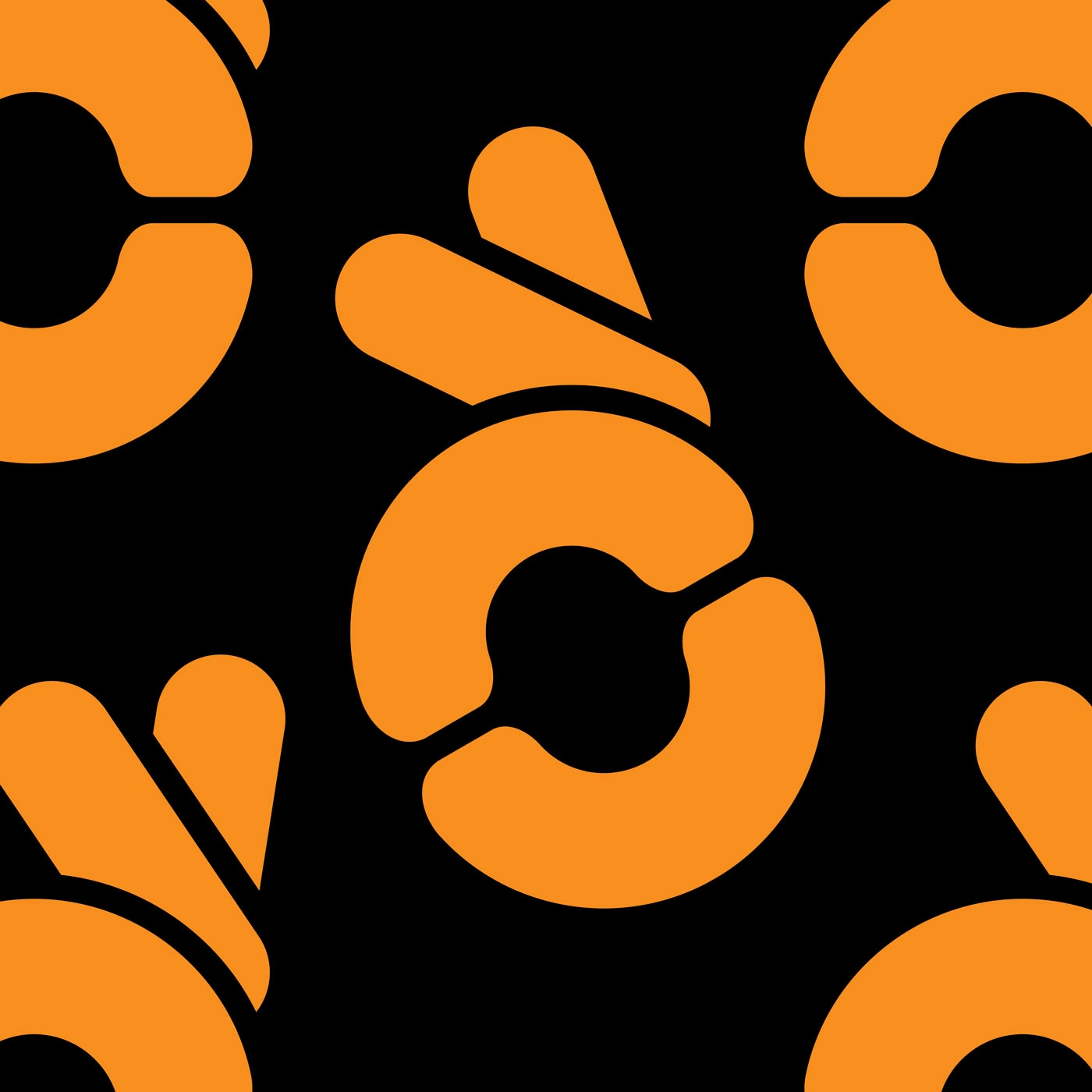 Metro Chef branding pattern design