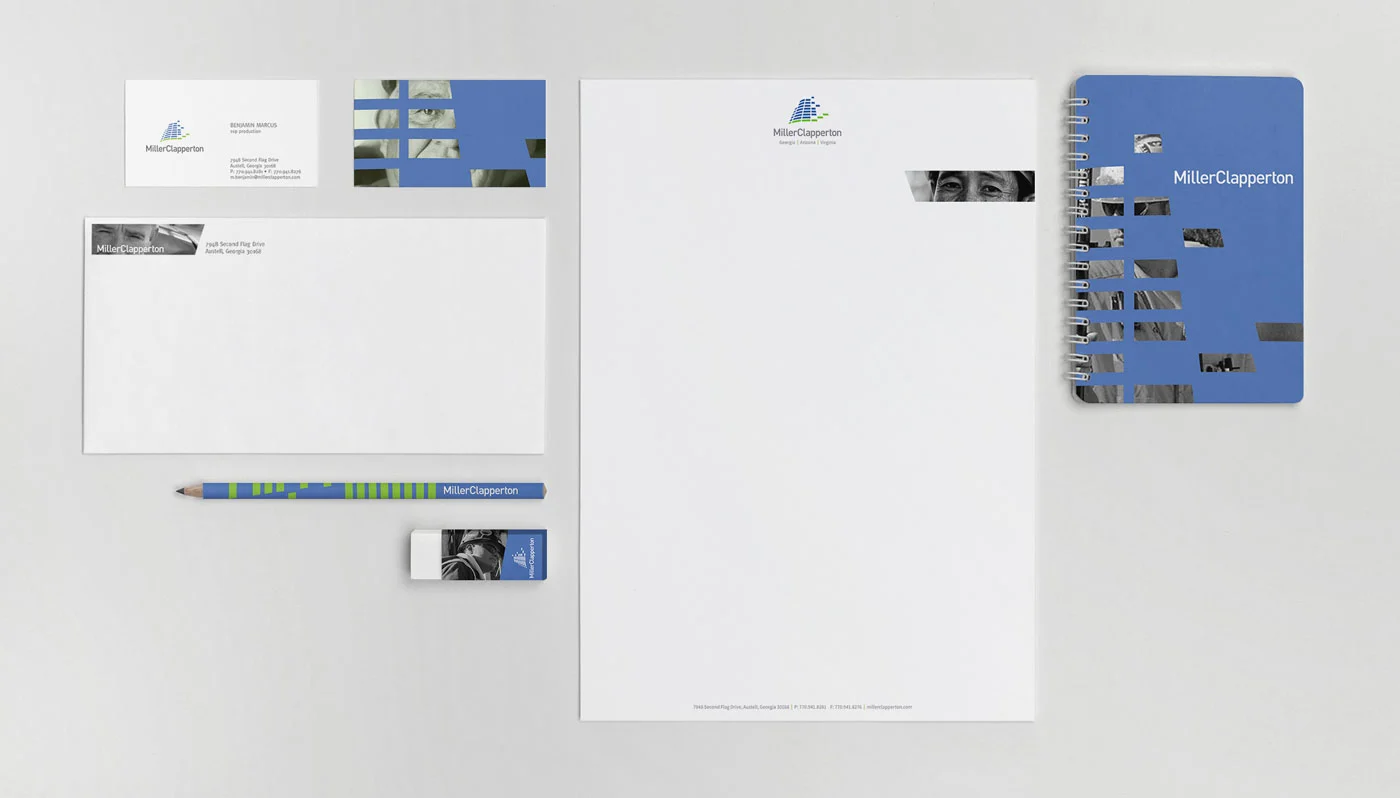 Miller Clapperton corporate branding design
