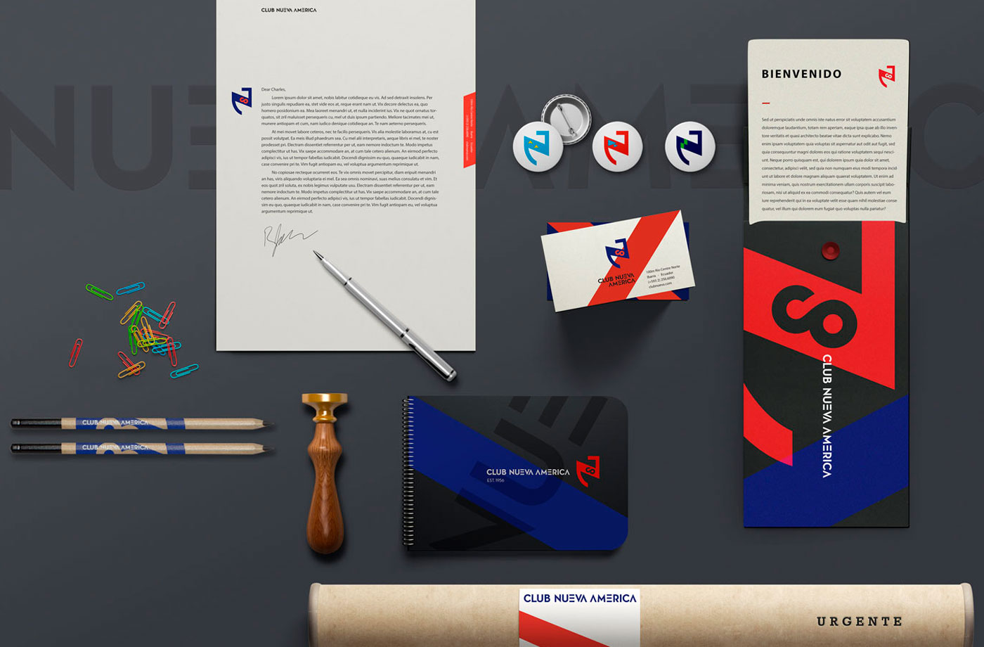 Club Neuva America Branding