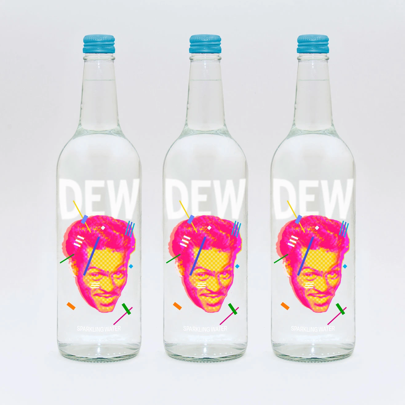 Dew bottle combination hospitality packaging