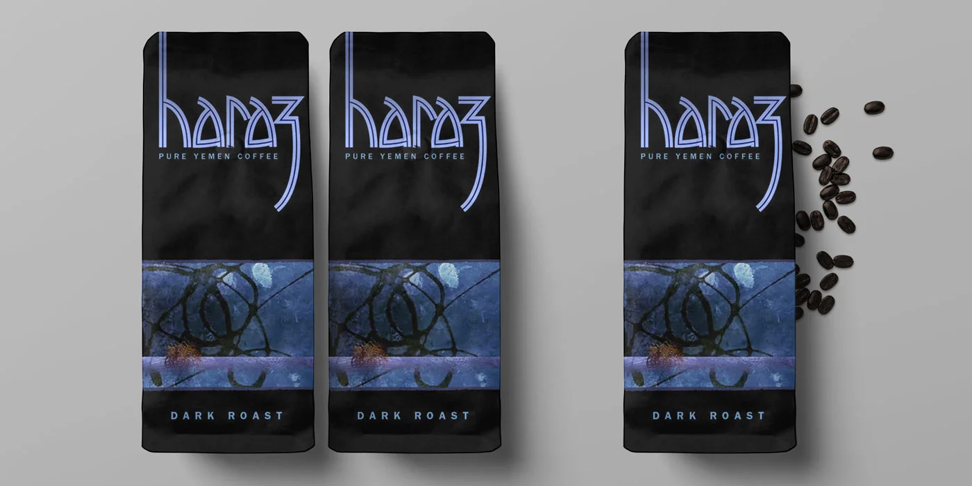 Haras coffee packaging design for coffee producer