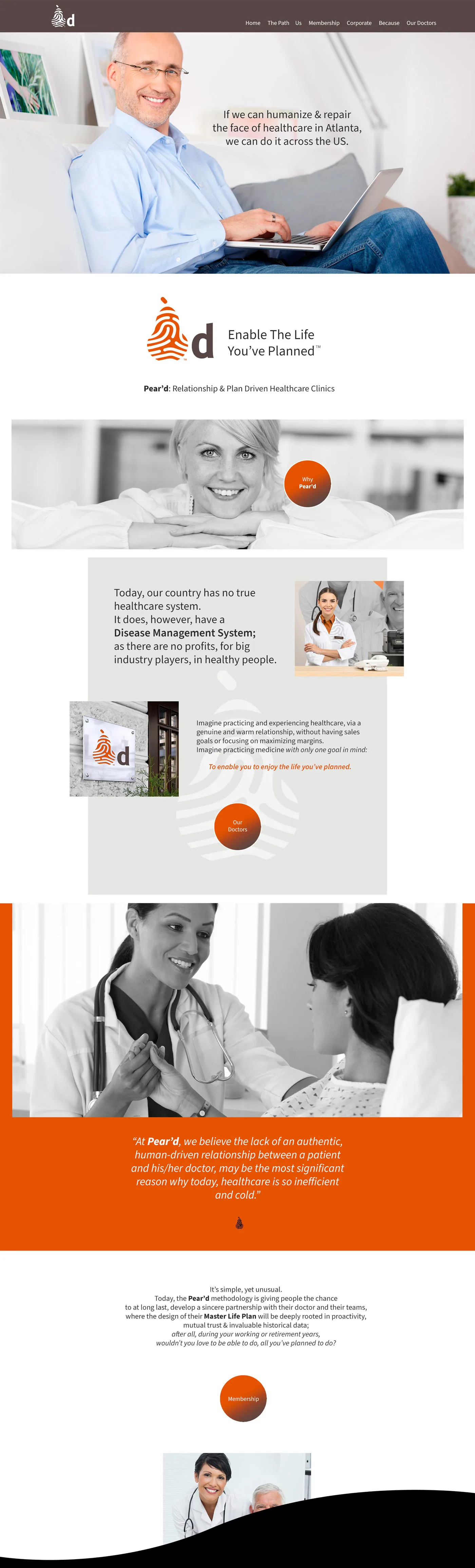 Peard Clinic humanist design